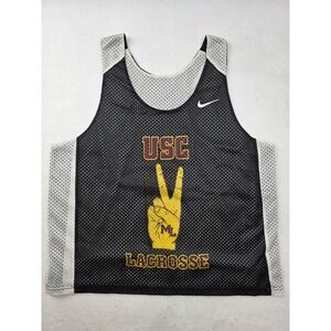 Women's Nike USC Lacrosse Fight On Reversible Mesh Jersey Machine‎ Learning Sz M